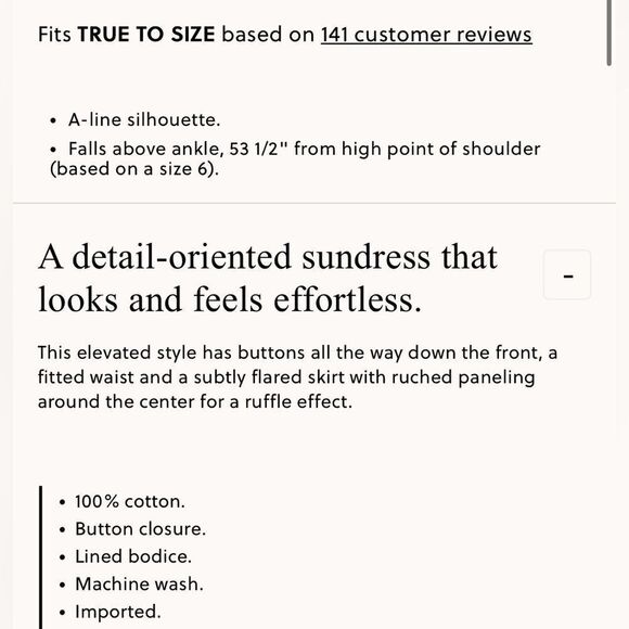 NWT J CREW A-line midi dress in cotton poplin - Picture 5 of 8